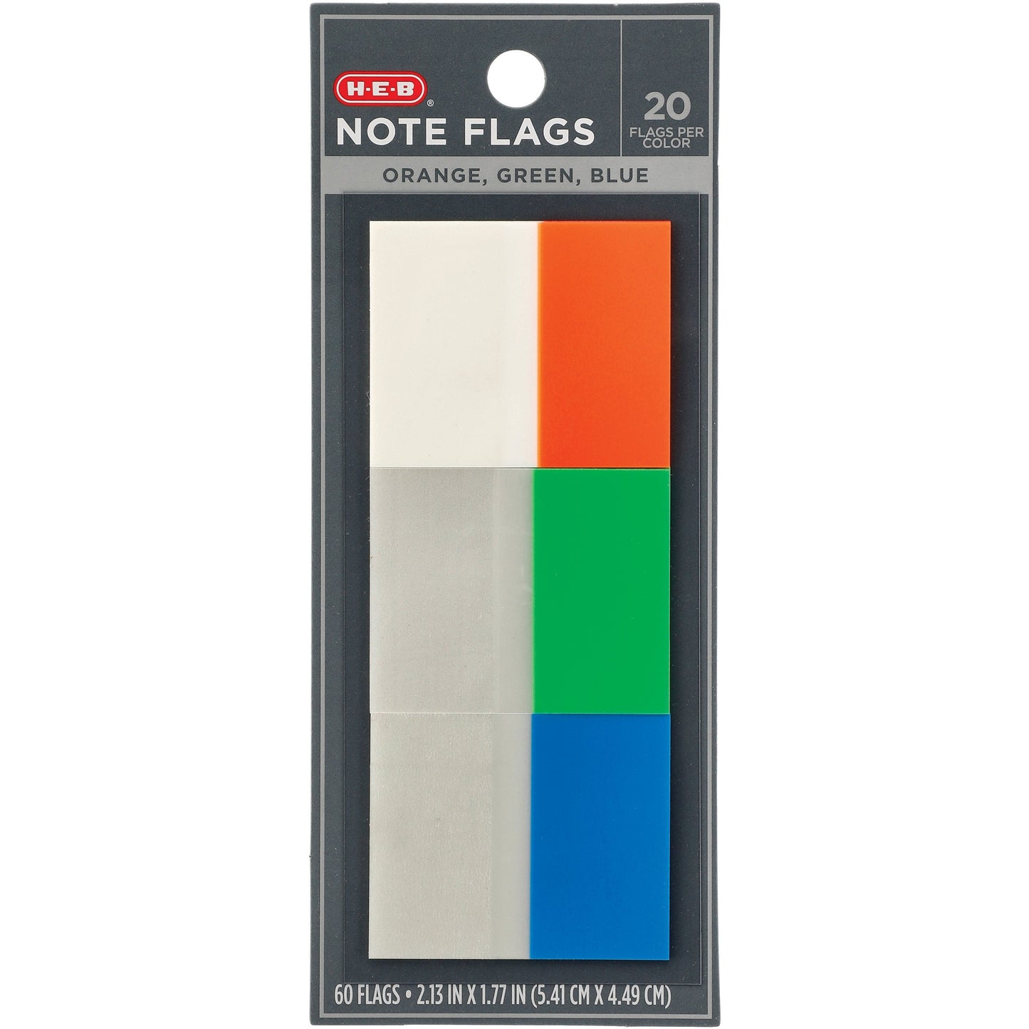 H-E-B Note Flags - Neon