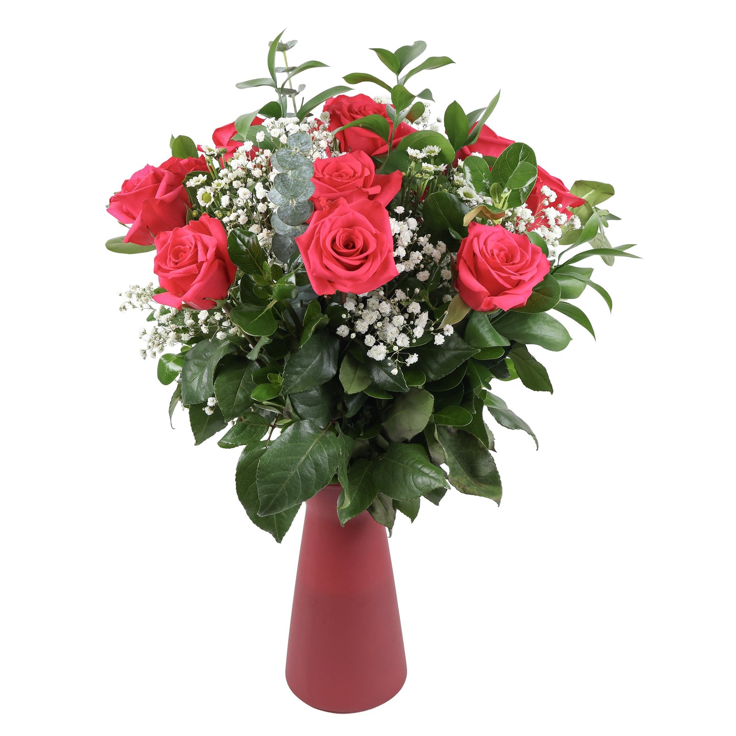 BLOOMS by H-E-B Designer Dozen Color Roses Flower Arrangement