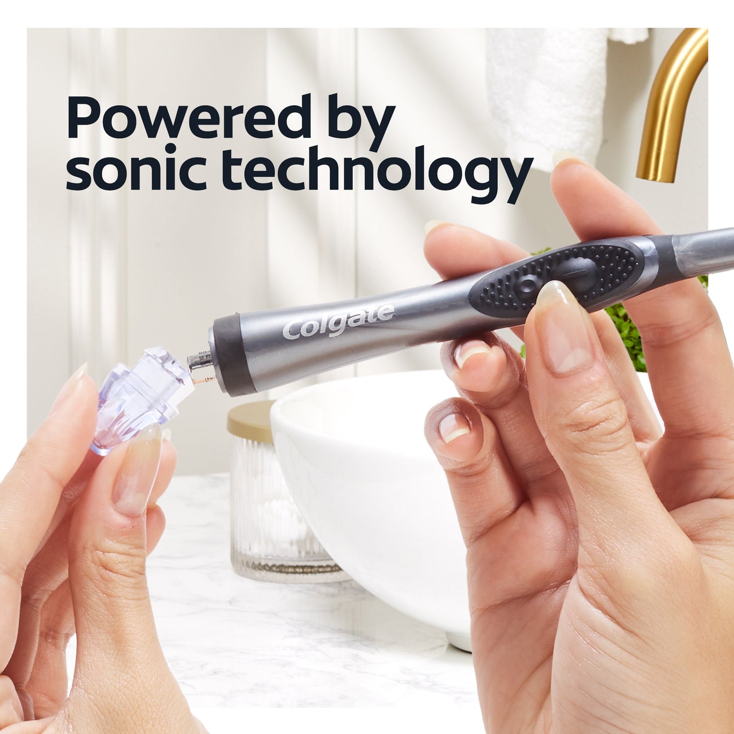 Colgate 360 Charcoal Sonic Power Toothbrush - Soft
