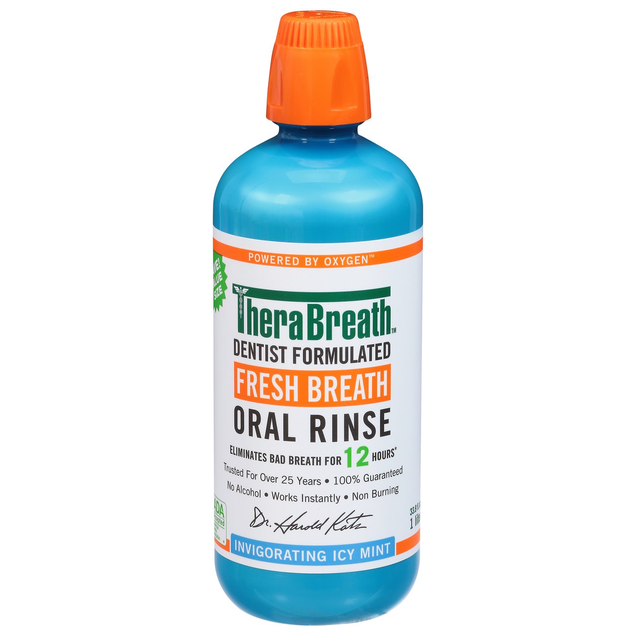TheraBreath Fresh Breath Oral Rinse - Invigorating Icy Mint