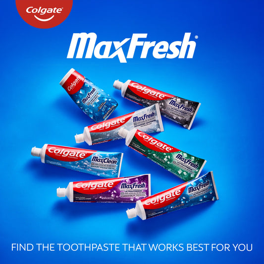 Colgate Max Fresh Anticavity Toothpaste - Clean Mint, 3 Pk