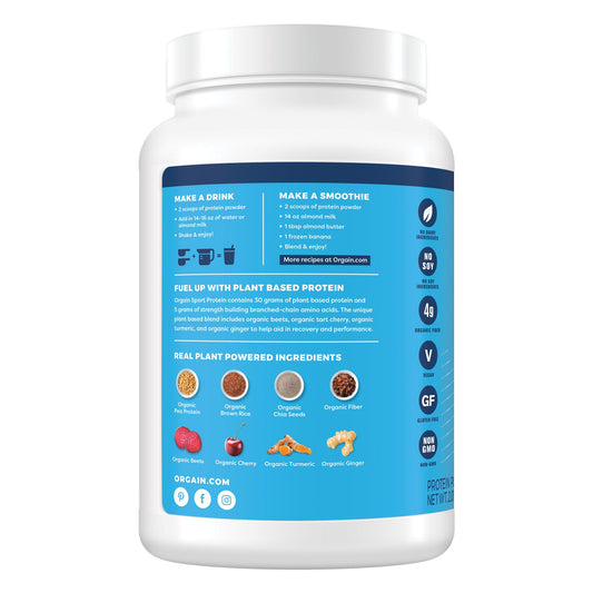 Orgain Sport 30g Protein Powder - Vanilla