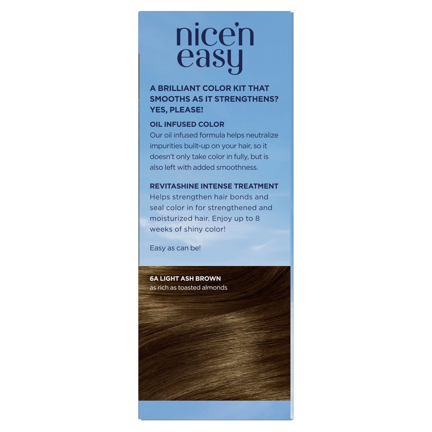 Clairol Nice 'N Easy Permanent Hair Color - 6A Light Ash Brown