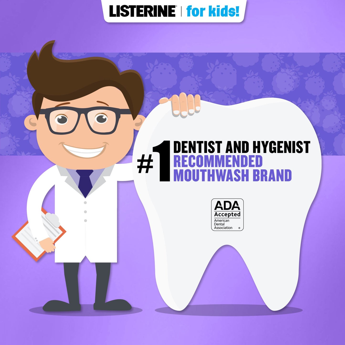 Listerine Smart Rinse Mouthwash - Berry Splash