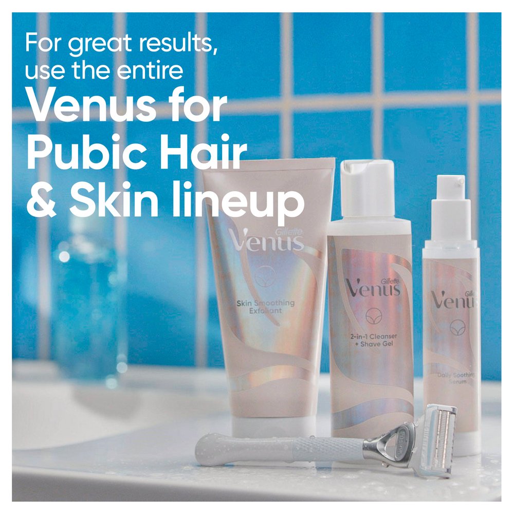 Gillette Venus for Pubic Hair and Skin 2-in-1 Cleanser + Shave Gel