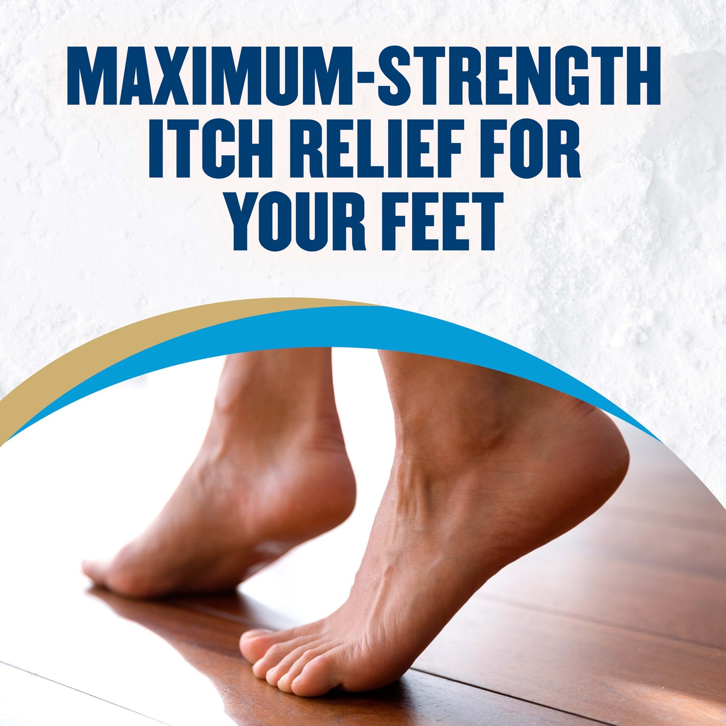 Gold Bond Medicated Talc-Free Foot Powder Maximum Strength Odor Control & Itch Relief