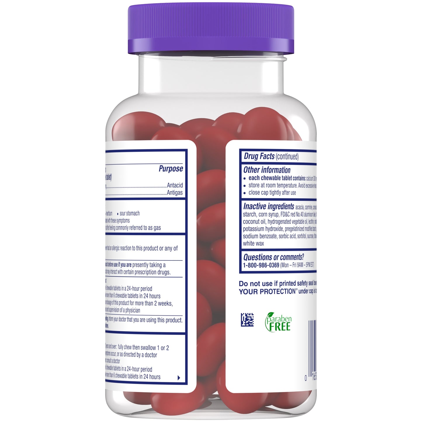Alka-Seltzer Heartburn +Gas Relief Chews Tropical Punch