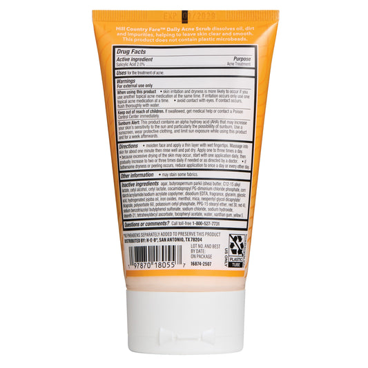 Hill Country Fare Daily Acne Scrub
