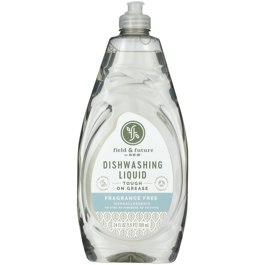 Field & Future by H-E-B Dishwashing Liquid - Fragrance Free