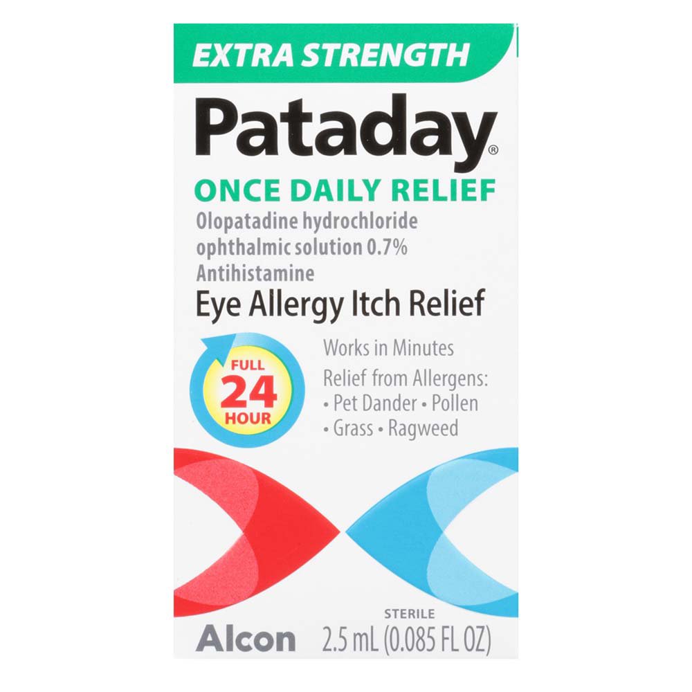 Pataday Extra Strength Once Daily Eye Allergy Itch Relief Drops