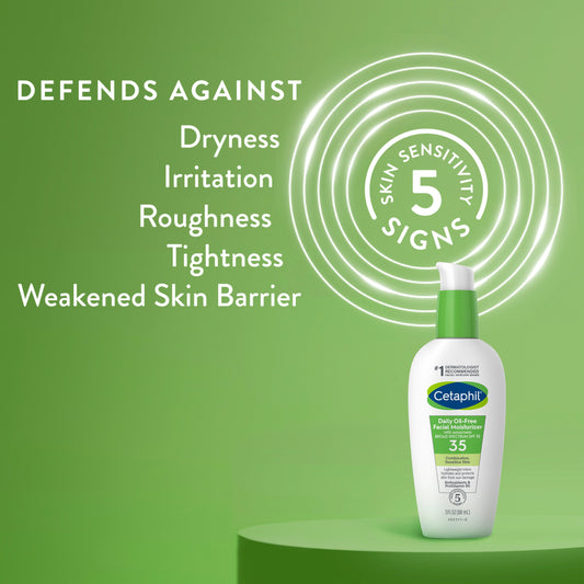 Cetaphil Daily Oil Free Facial Moisturizer - SPF 35