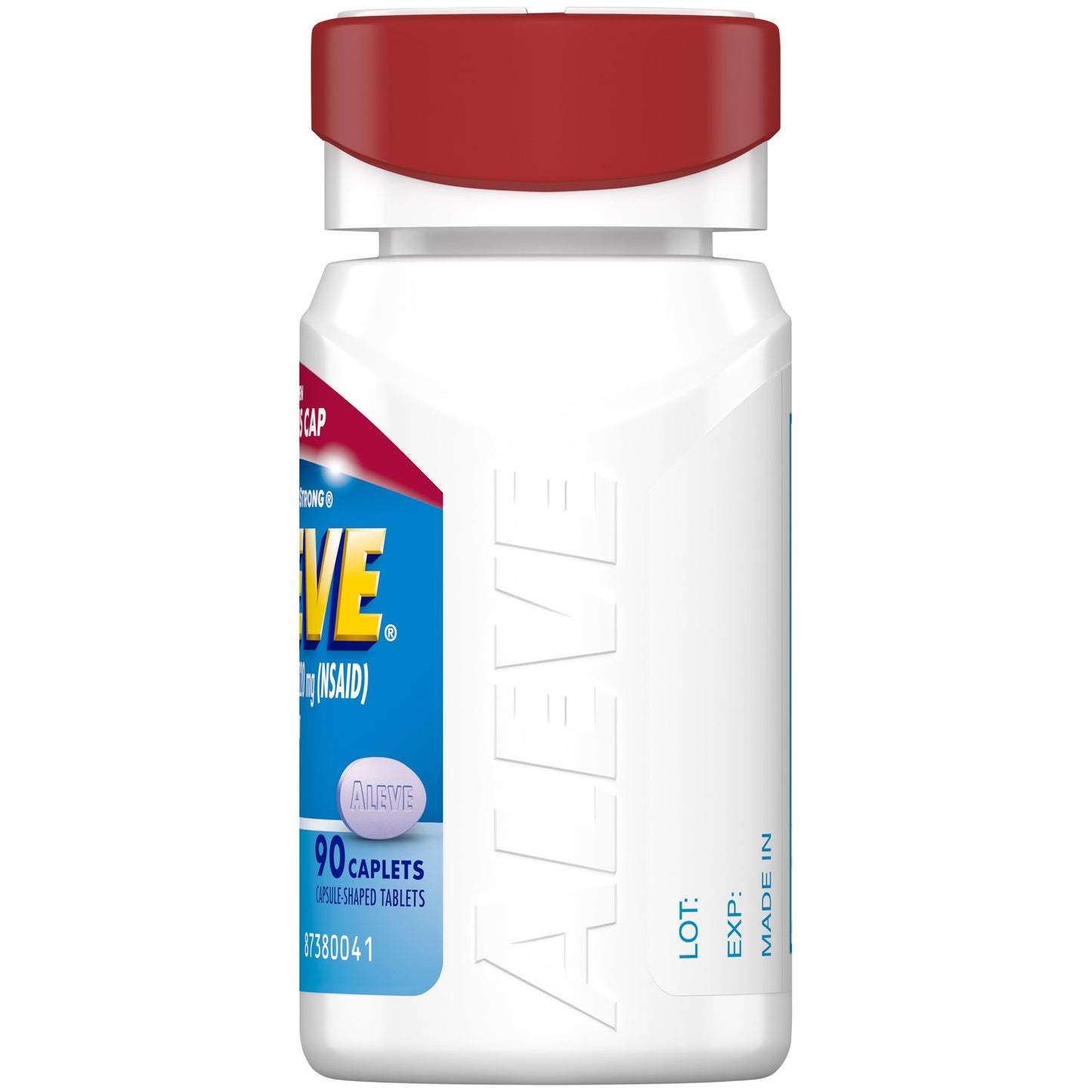 Aleve Pain Reliever Caplets - Easy Open Arthritis Cap