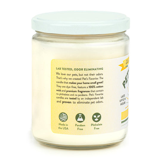 Pet's Favorite Lemon Zest Candle