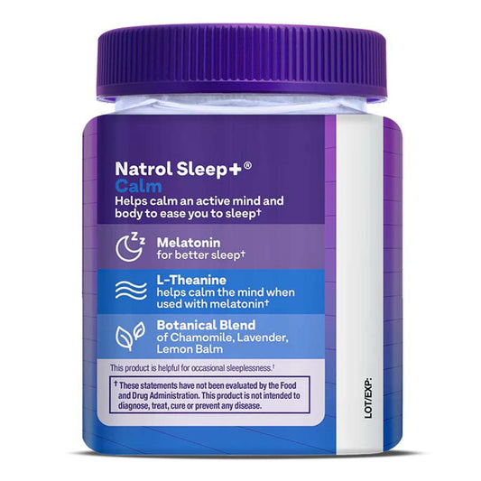 Natrol Sleep +Calm Gummies - Strawberry