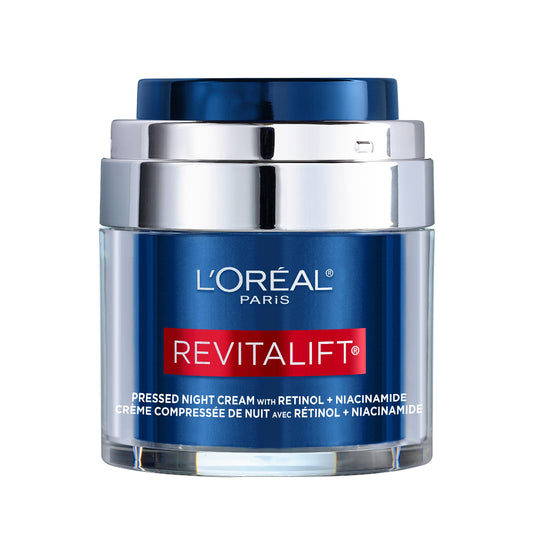 L'Oréal Paris Revitalift Pressed Night Moisturizer with Retinol, Niacinamide