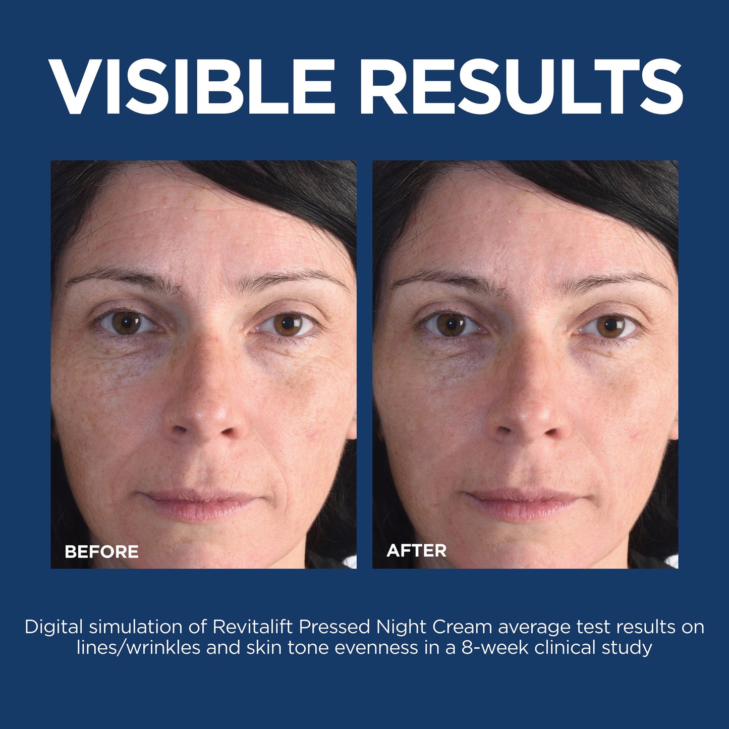 L'Oréal Paris Revitalift Pressed Night Moisturizer with Retinol, Niacinamide
