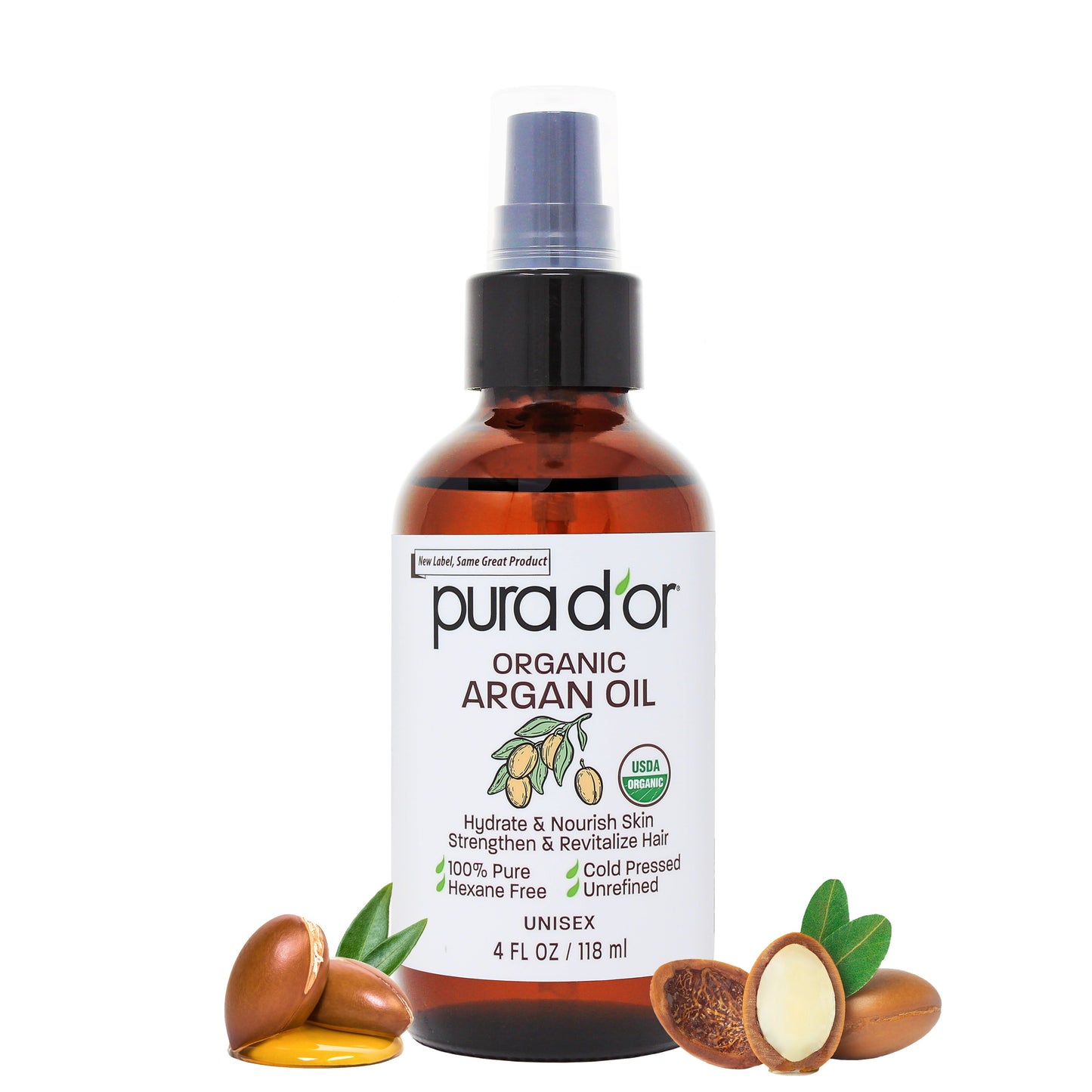 Pura d'or Organic Argan Oil