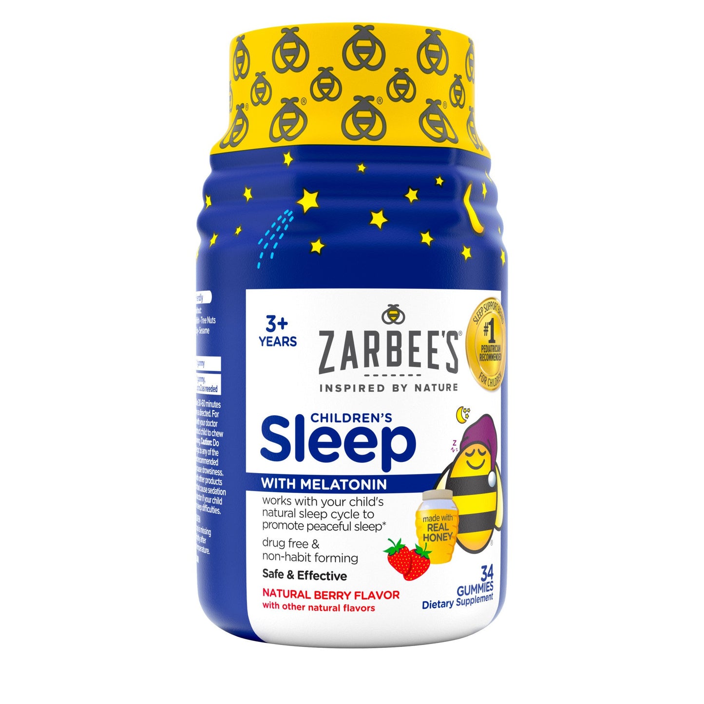 Zarbee's Children’s Sleep Melatonin Gummies - Berry