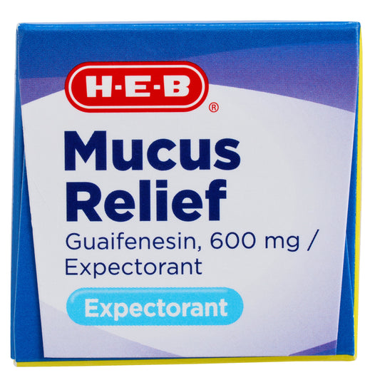 H-E-B Mucus Relief Expectorant Extended-Release Tablets