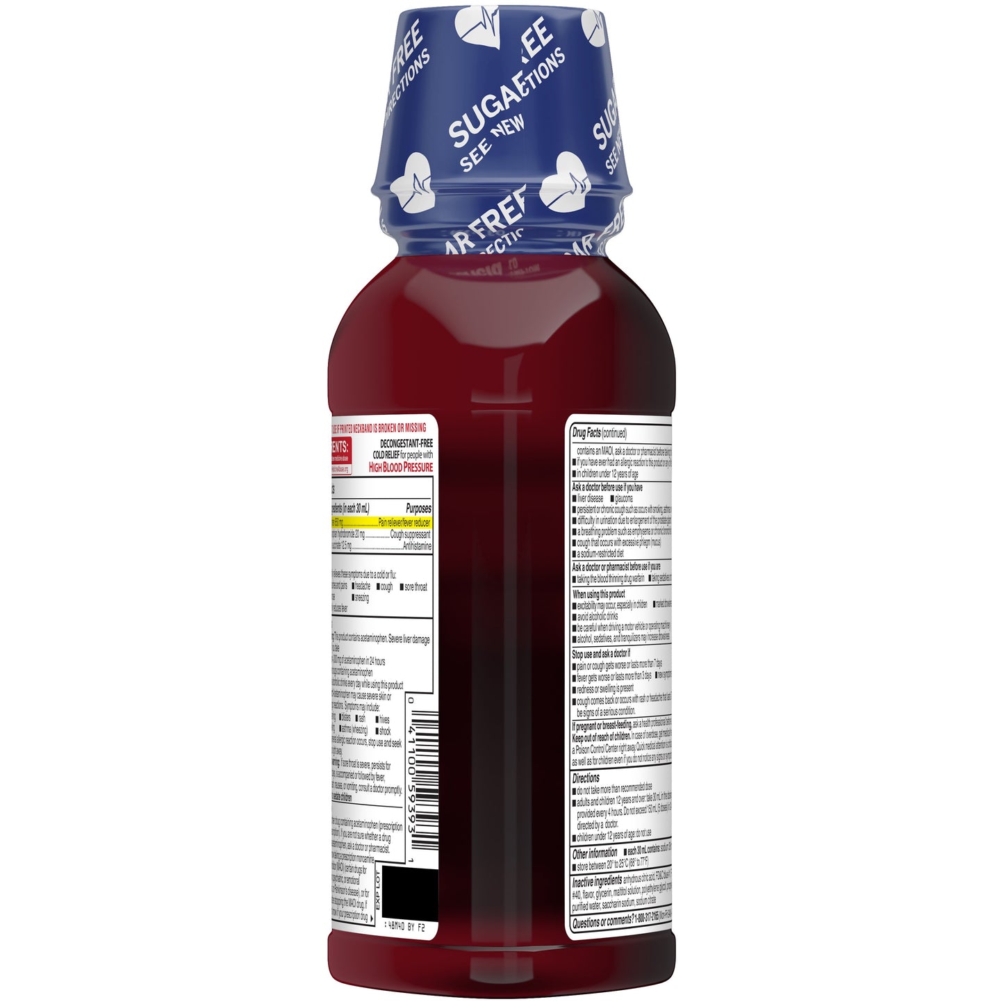Coricidin HPB Maximum Strength Cold & Flu Night Liquid