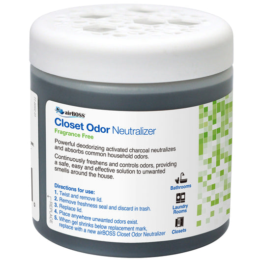 airBOSS Closet Odor Neutralizer - Fragrance Free