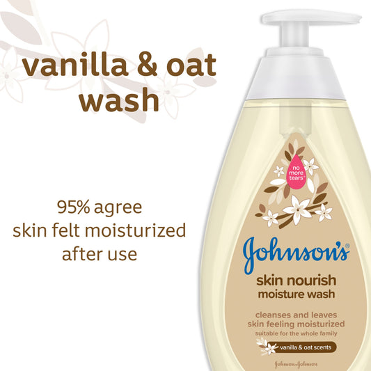 Johnson's Baby Nourishing Moisture Wash with Vanilla & Oat
