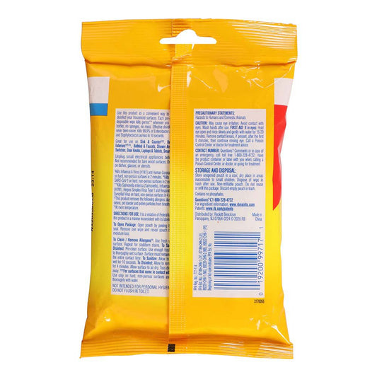 Lysol Travel Size To Go Disinfecting Wipes - Lemon & Lime Blossom