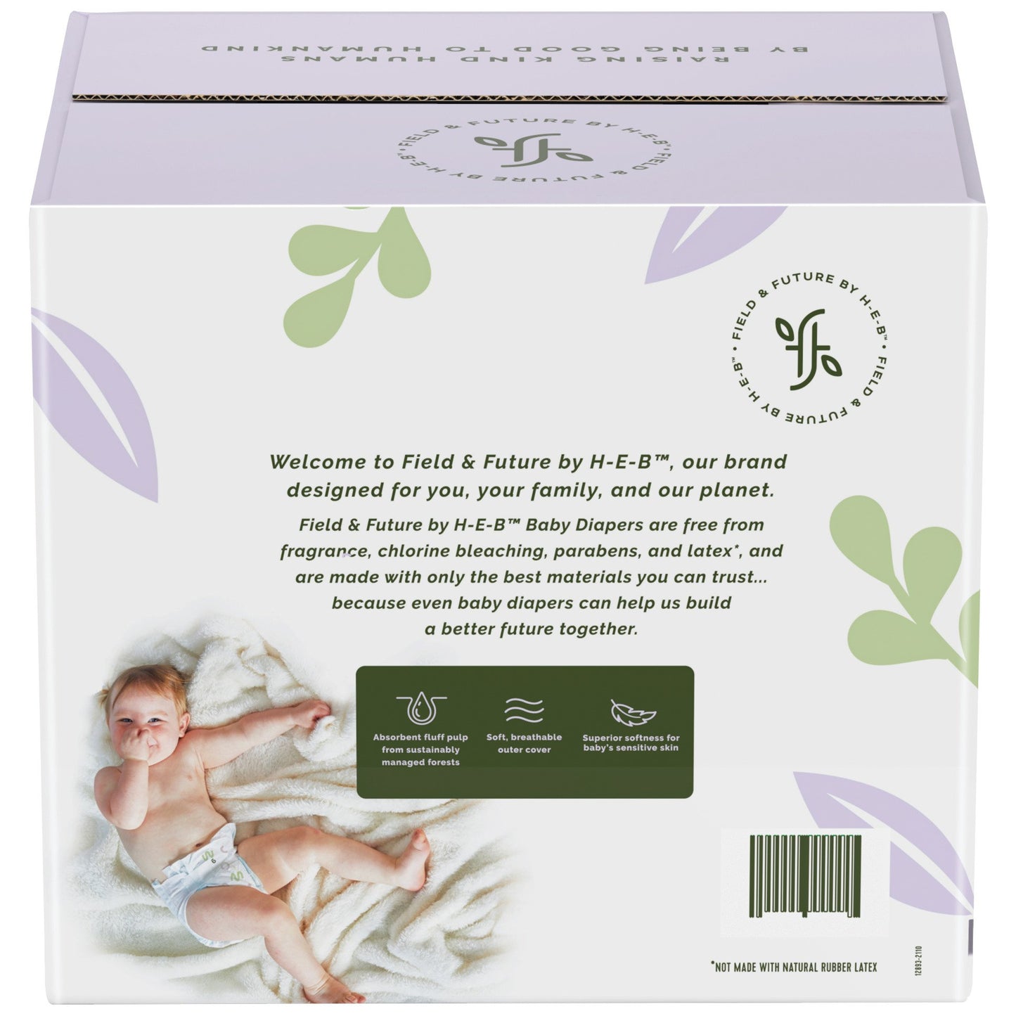 Field & Future by H-E-B Plus Pack Baby Diapers - Size 6