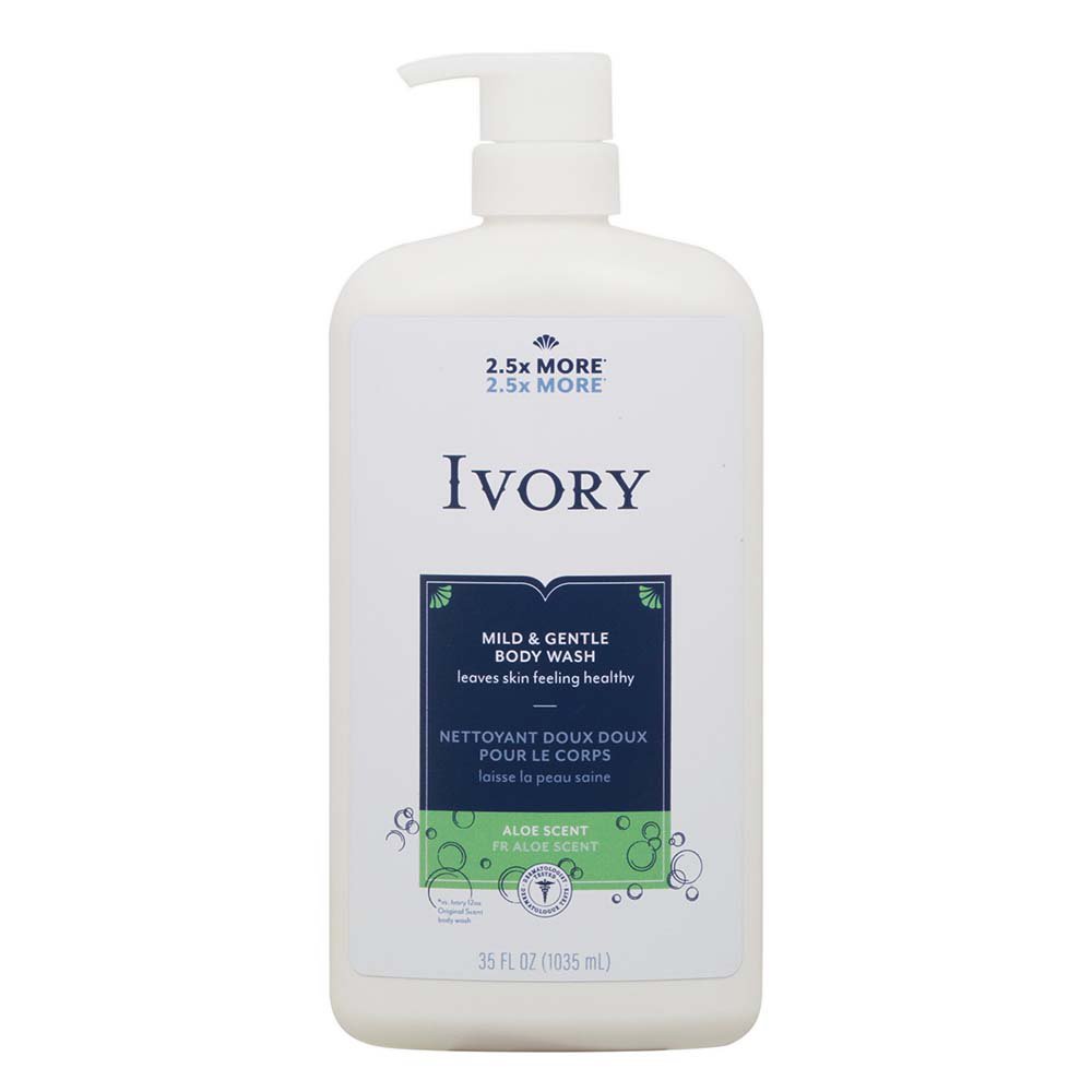 Ivory Mild & Gentle Body Wash - Aloe