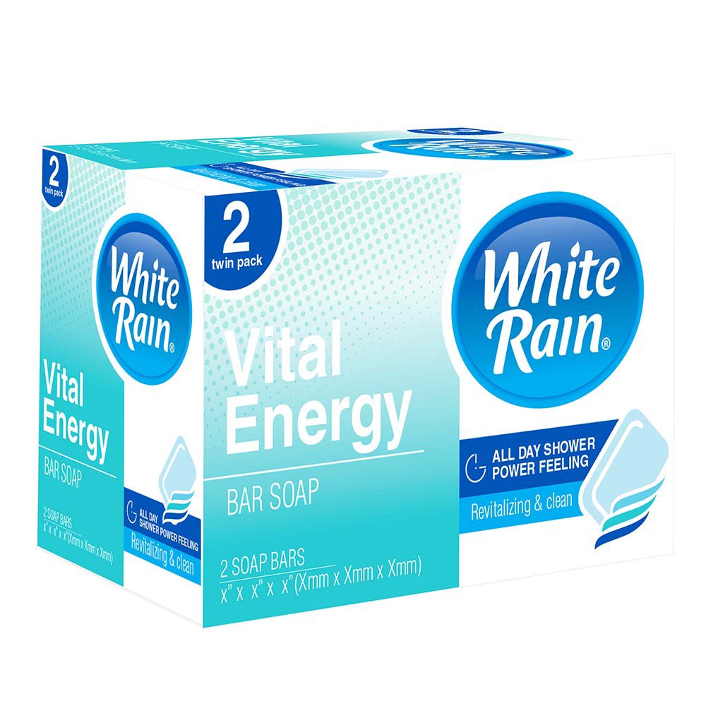 White Rain Bar Soap - Vital Energy