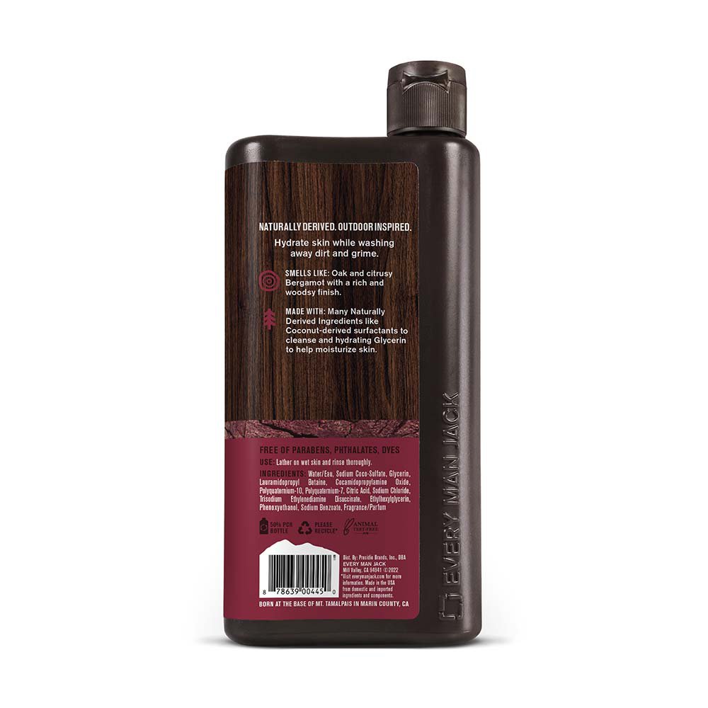 Every Man Jack Body Wash - Crimson Oak