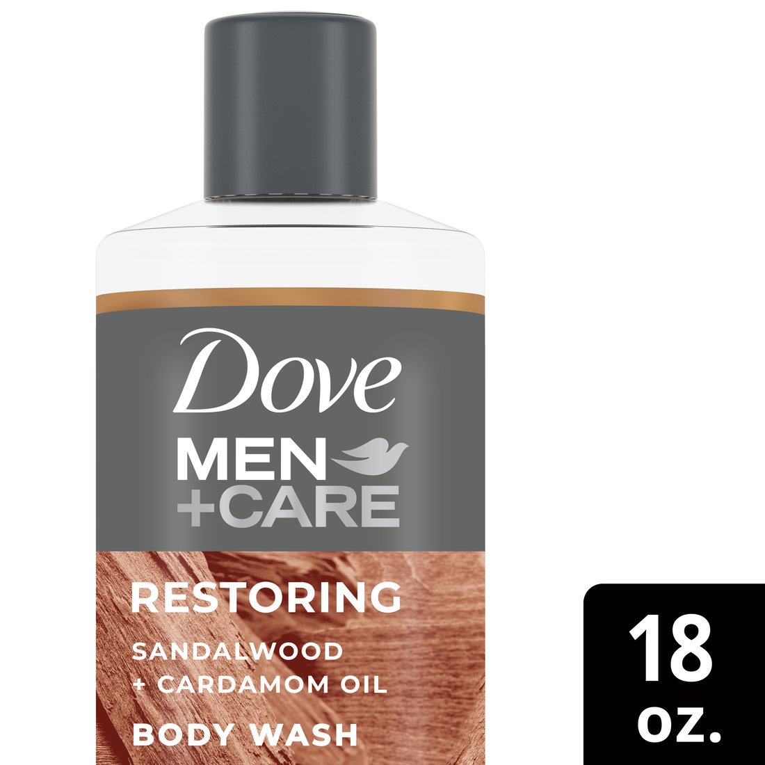 Dove Men+Care Restoring Body Wash - Sandalwood + Cardamom Oil