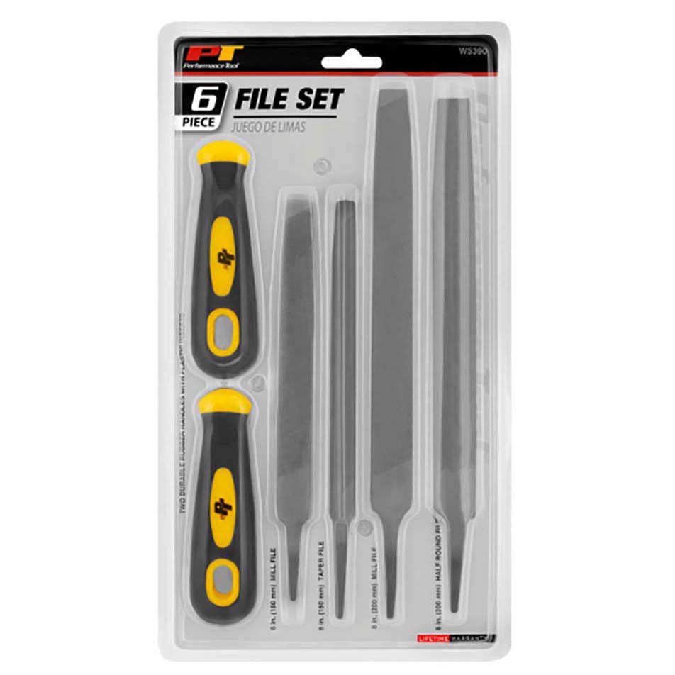 Performance Tool Carbon Steel File Set
