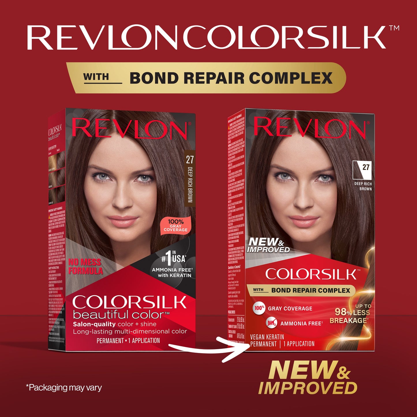 Revlon ColorSilk Hair Color - 27 Deep Rich Brown