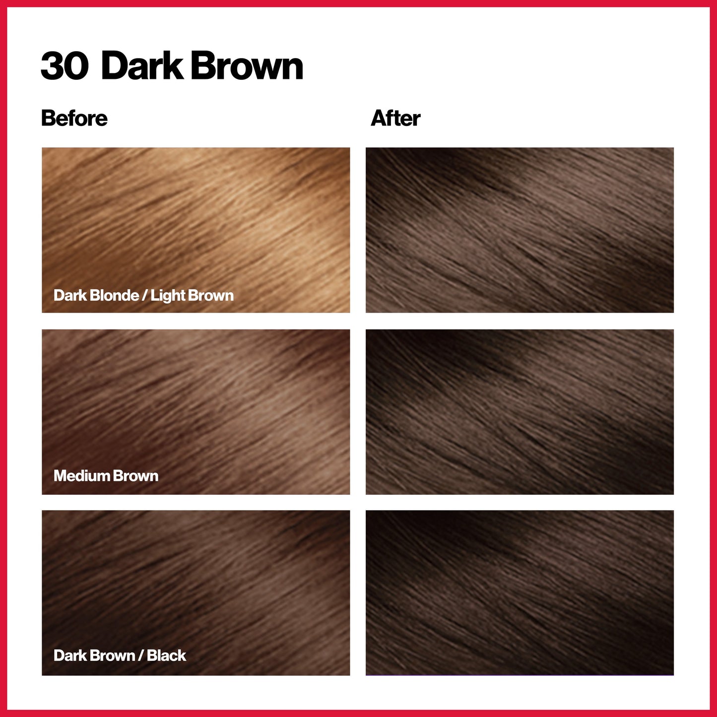 Revlon ColorSilk Hair Color - 30 Dark Brown