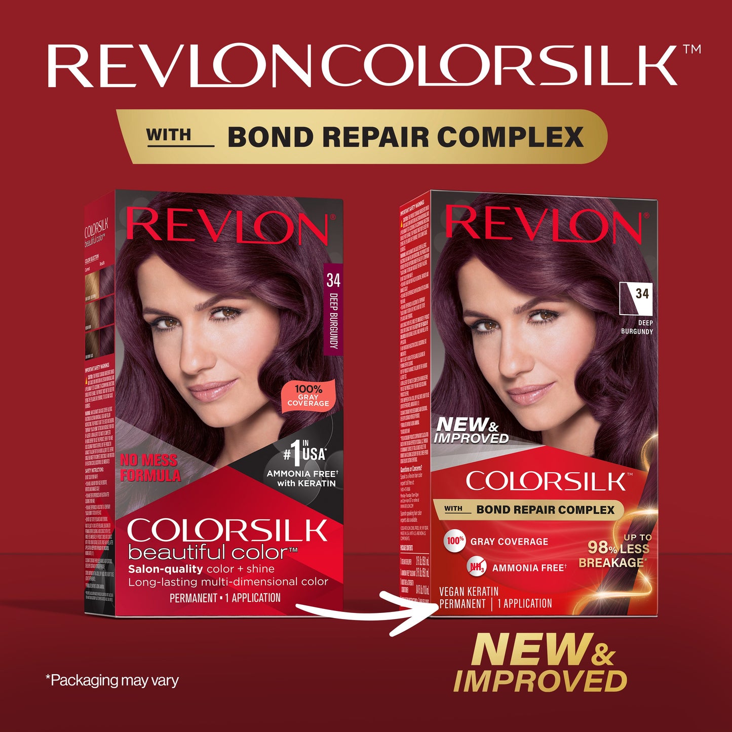 Revlon ColorSilk Hair Color - 48 Burgundy