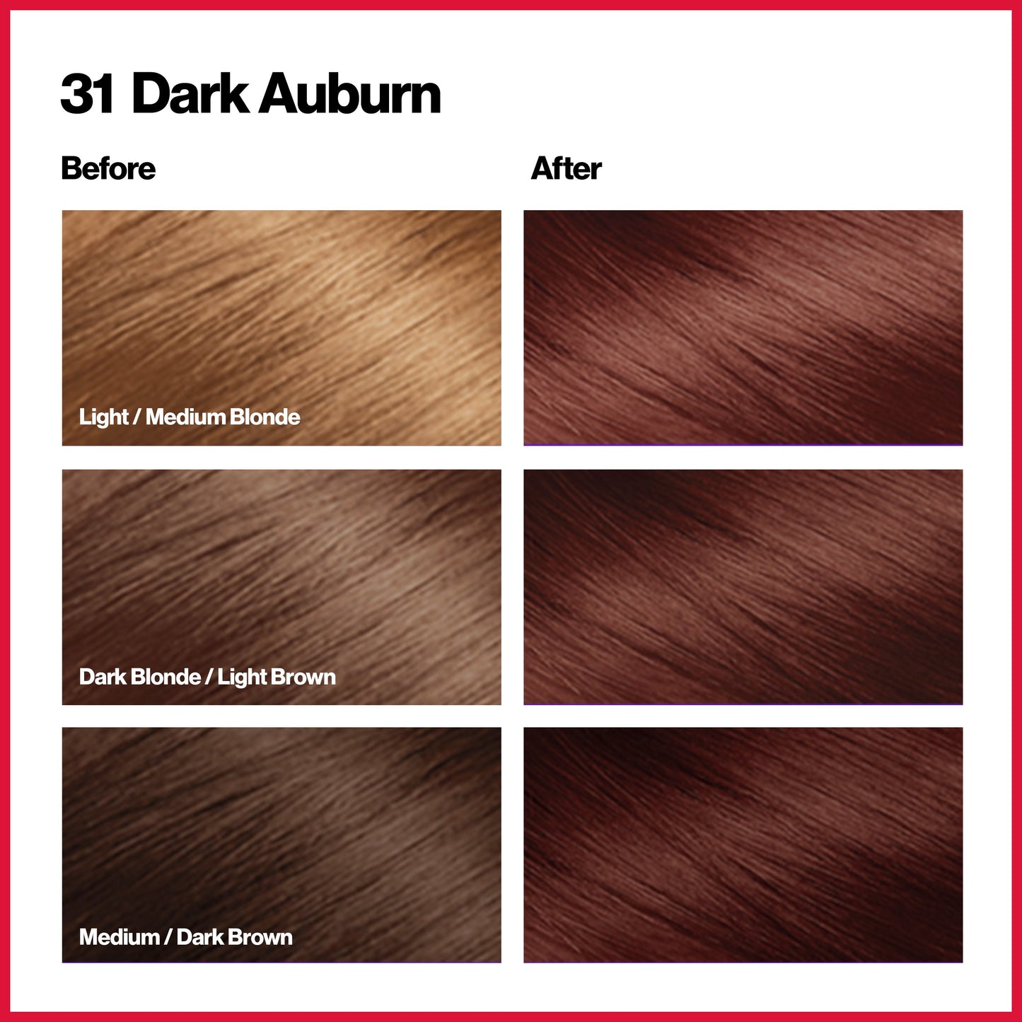 Revlon ColorSilk Hair Color - 31 Dark Auburn