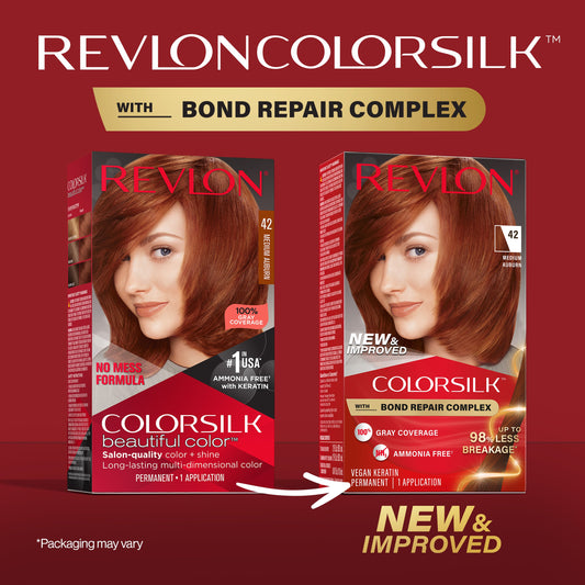 Revlon ColorSilk Hair Color - 42 Medium Auburn