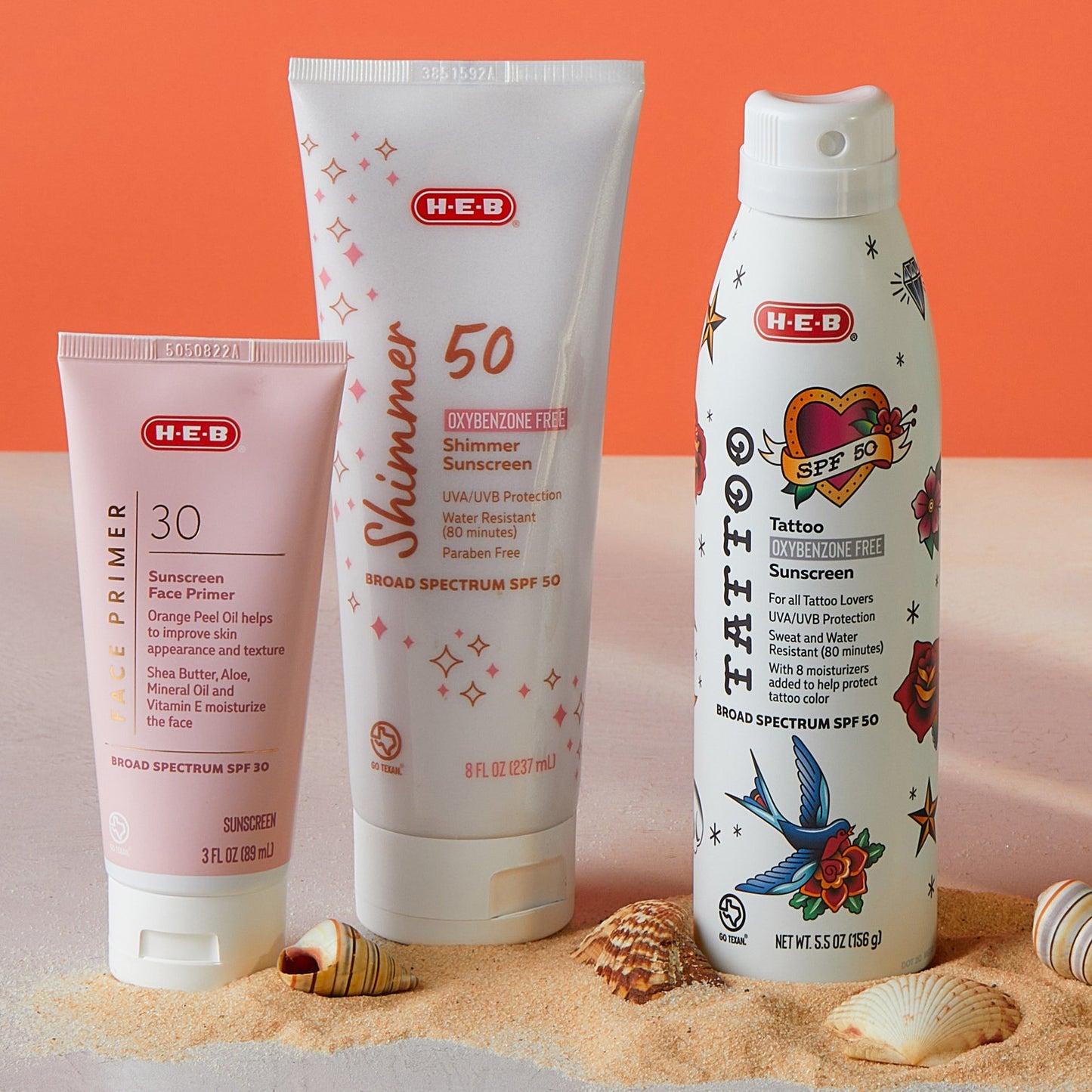 H-E-B Face Primer Broad Spectrum Sunscreen Lotion – SPF 30