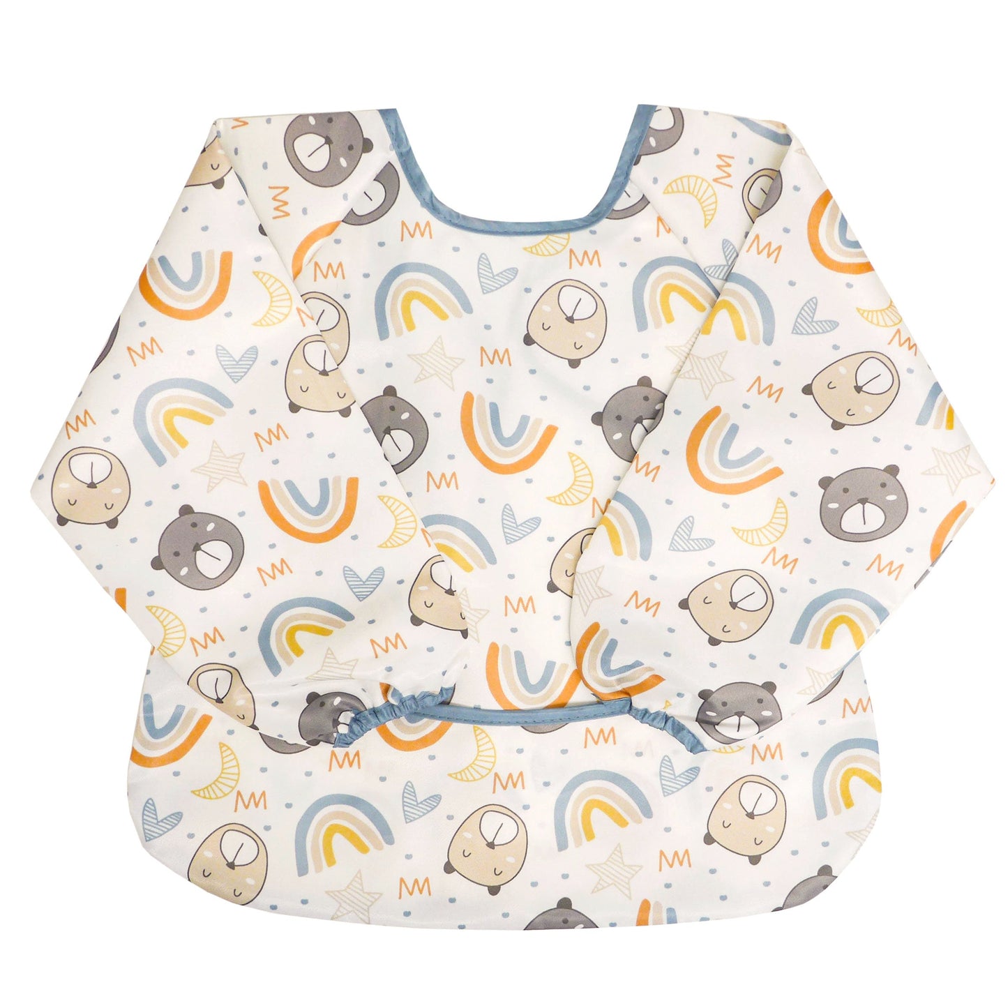 Neat Solutions Long Sleeve Water Resistant Toddler Bib - Patterns May Vary