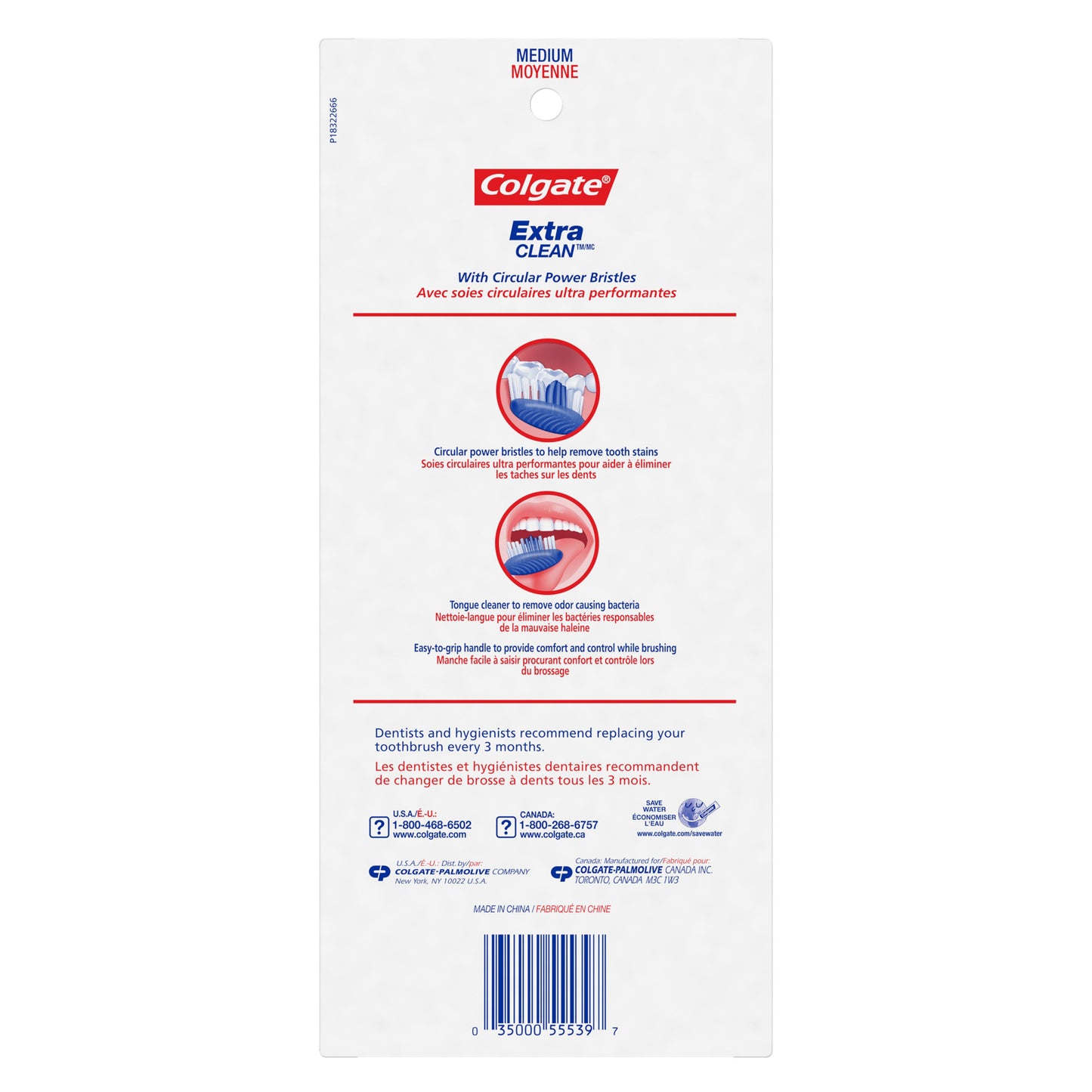 Colgate Extra Clean Toothbrushes - Medium
