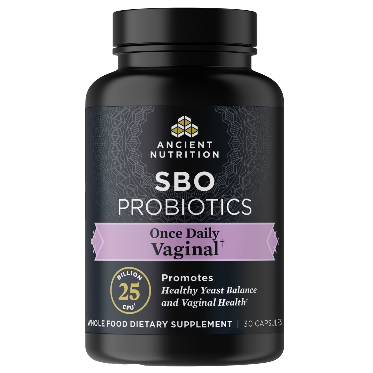 Ancient Nutrition Once Daily Vaginal SBO Probiotics Capsules