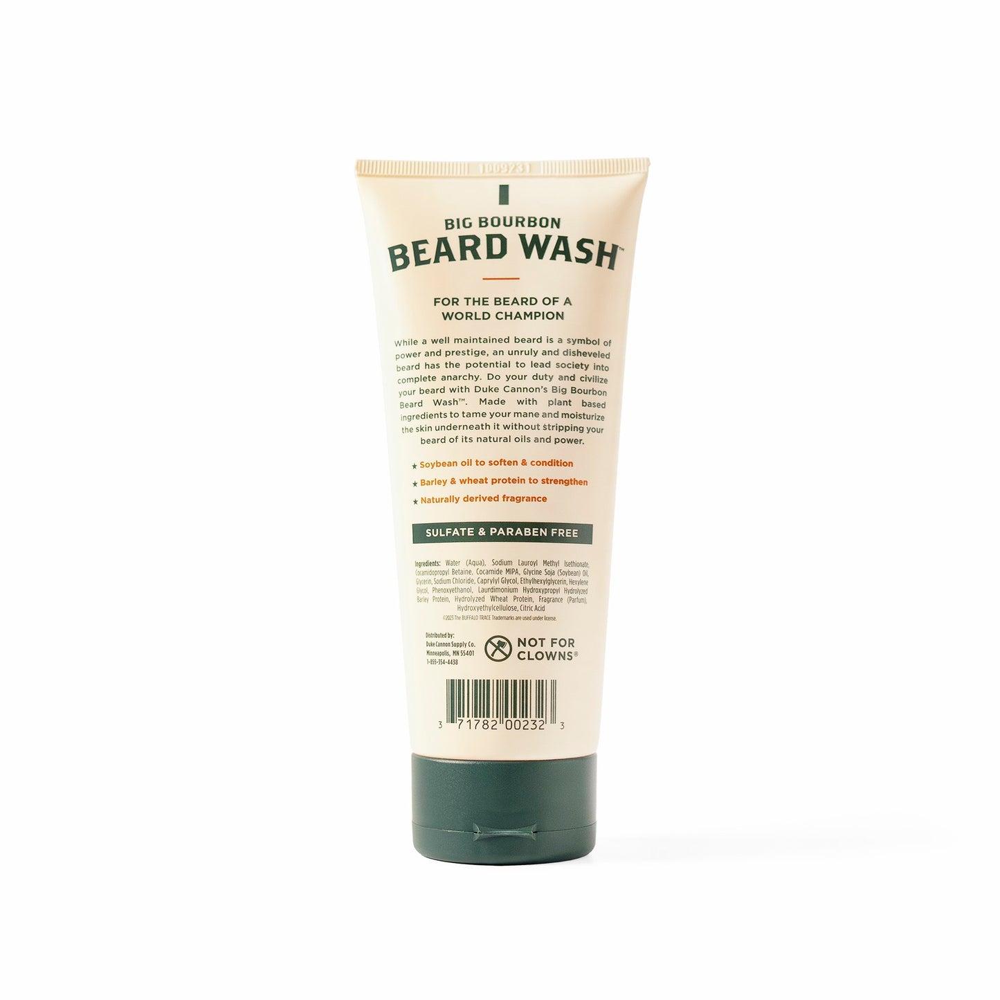 Duke Cannon Big Bourbon Beard Wash - Oak Barrel