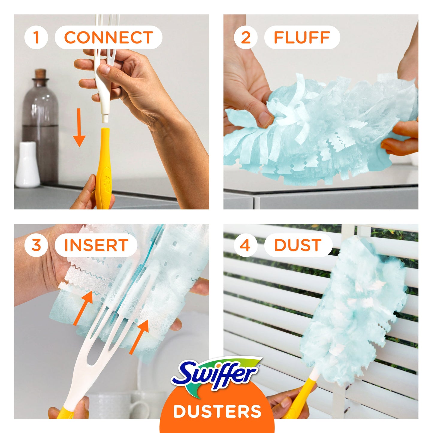 Swiffer Duster 180 Degree Febreze Lavender Multi-Surface Refills