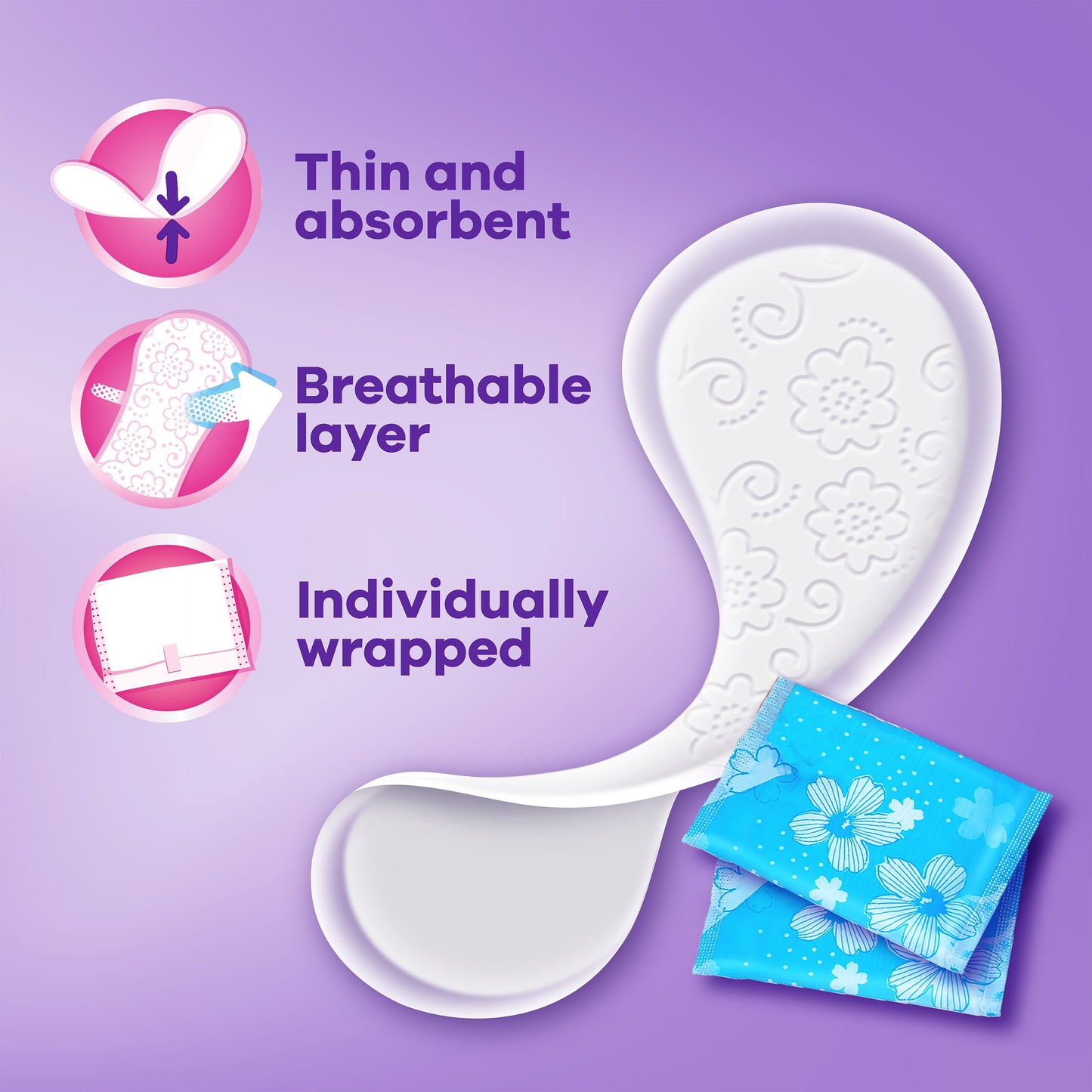 Always Daily Fresh Thin Liners, Regular Absorbency, Scented Panty Liners