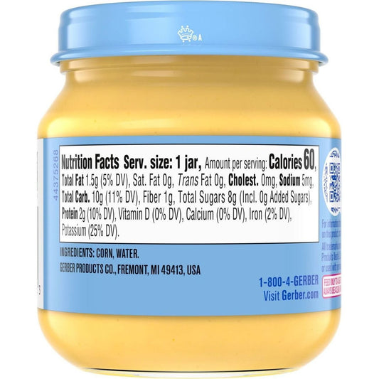Gerber Natural for Baby 1st Foods - Corn
