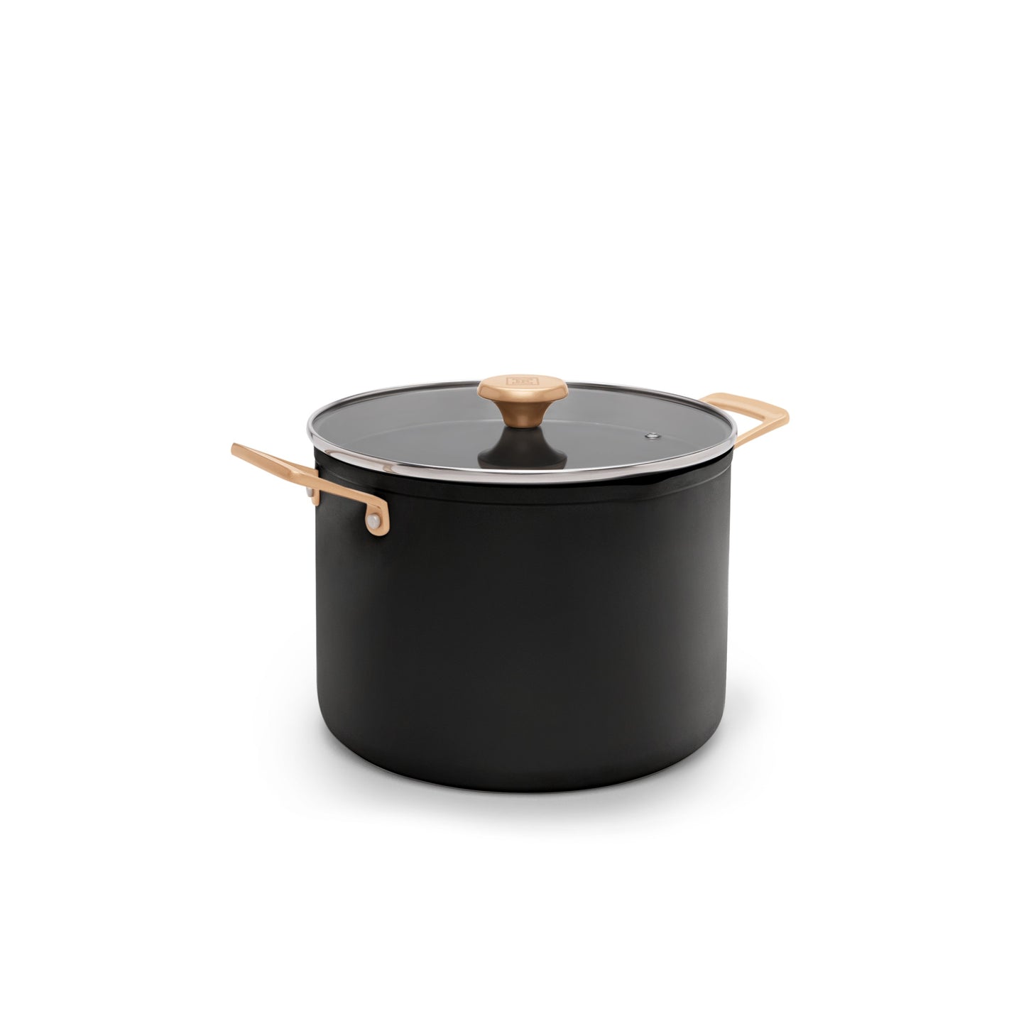 Kitchen & Table by H-E-B Non-Stick Stock Pot - Classic Black