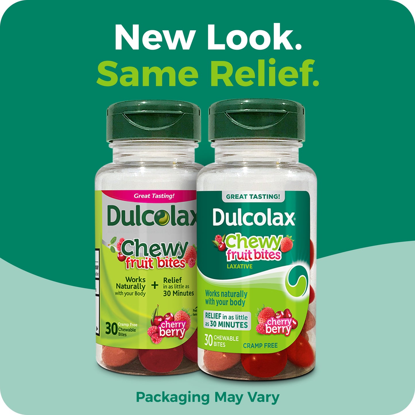 Dulcolax Chewy Fruit Bites Saline Laxative - Cherry Berry
