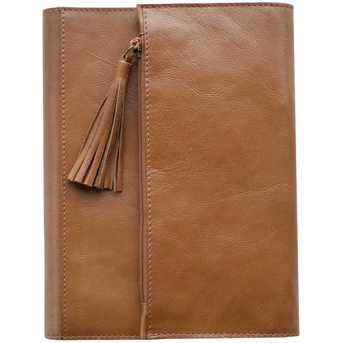 C.R. Gibson Eden Leather Wrapped Clutch Journal - Brown