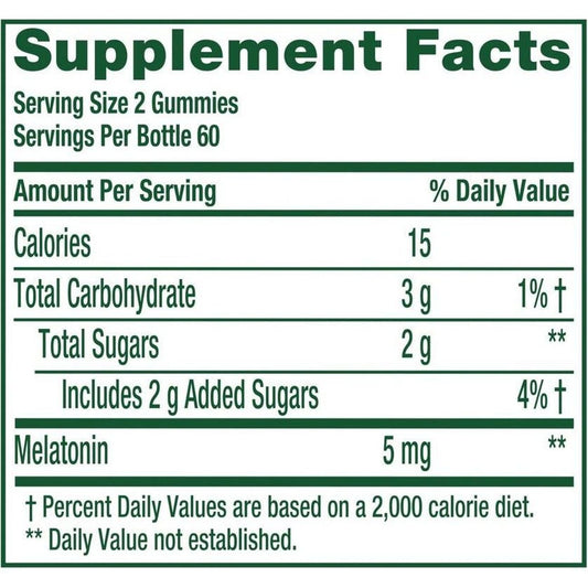 Vitafusion Extra Strength Sleep 5 mg Melatonin Gummies - Blackberry